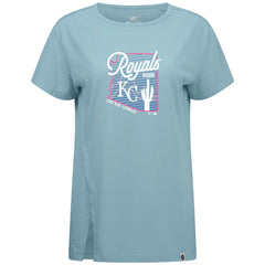 Kansas City Royals Levelwear Women's Influx Spring Training Sunrise Bold T-Shirt Discount