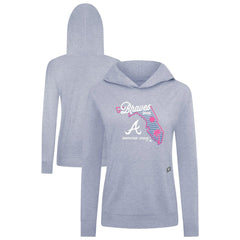 Atlanta Braves Levelwear Women's Relay Spring Training Sunrise Bold Hoodie Near Me