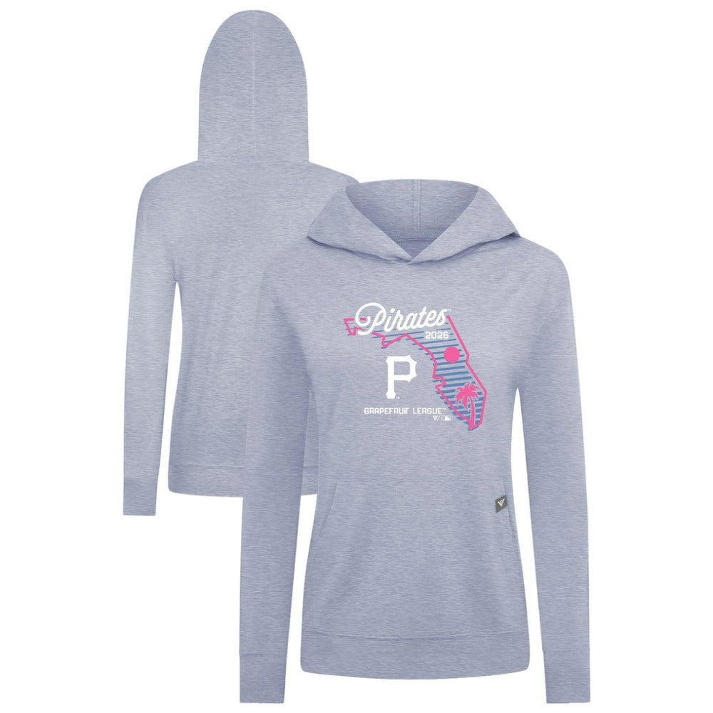 Pittsburgh Pirates Levelwear Women's Relay Spring Training Sunrise Bold Hoodie Outlet