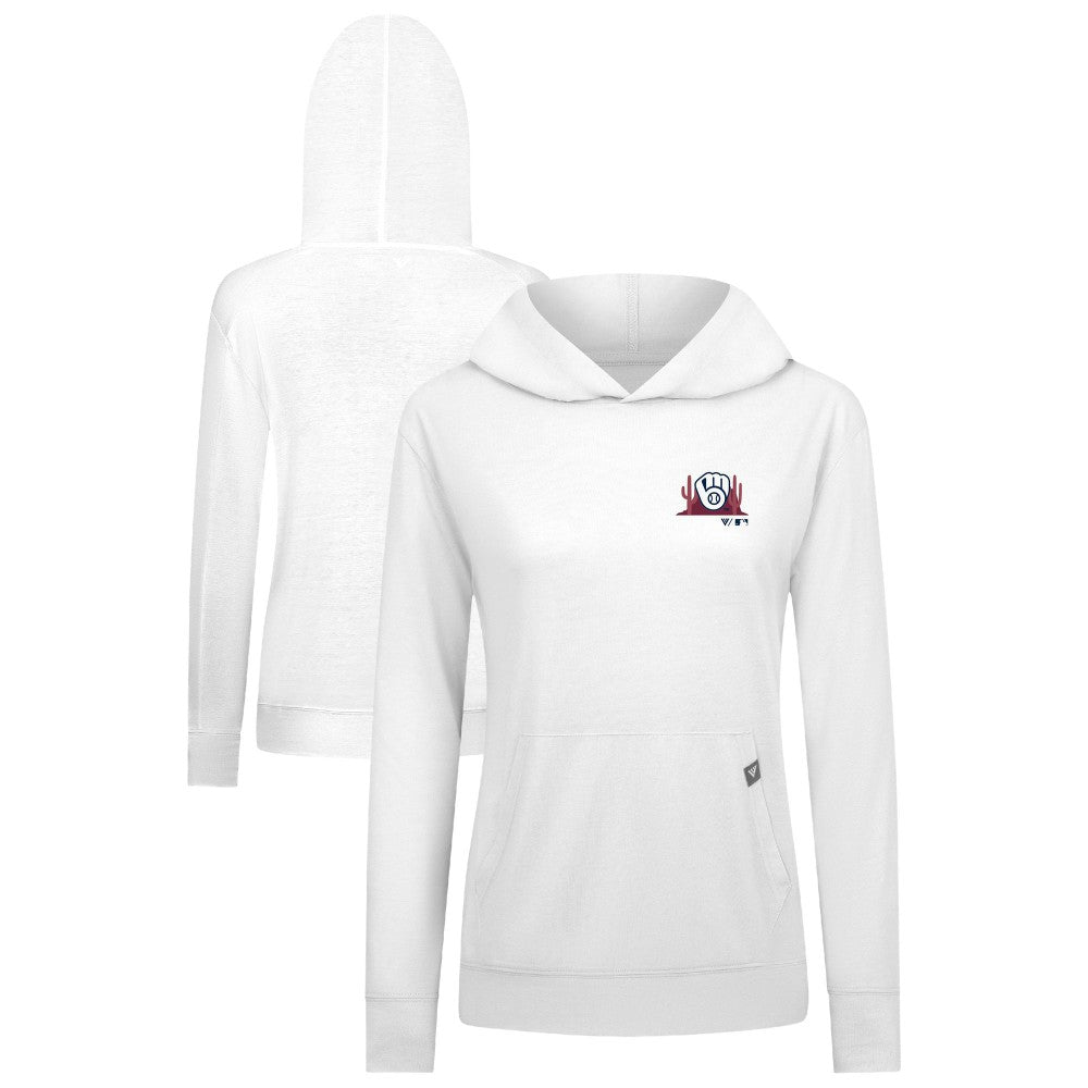 Milwaukee Brewers Levelwear Women's Relay Spring Break Panoramic Bold Hoodie Near Me