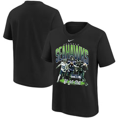 Seattle Seahawks Youth 12 As One T-Shirt - Black - Nike
