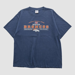 Denver Broncos NFL 2000s T-shirt - Navy Vintage - Fanatics
