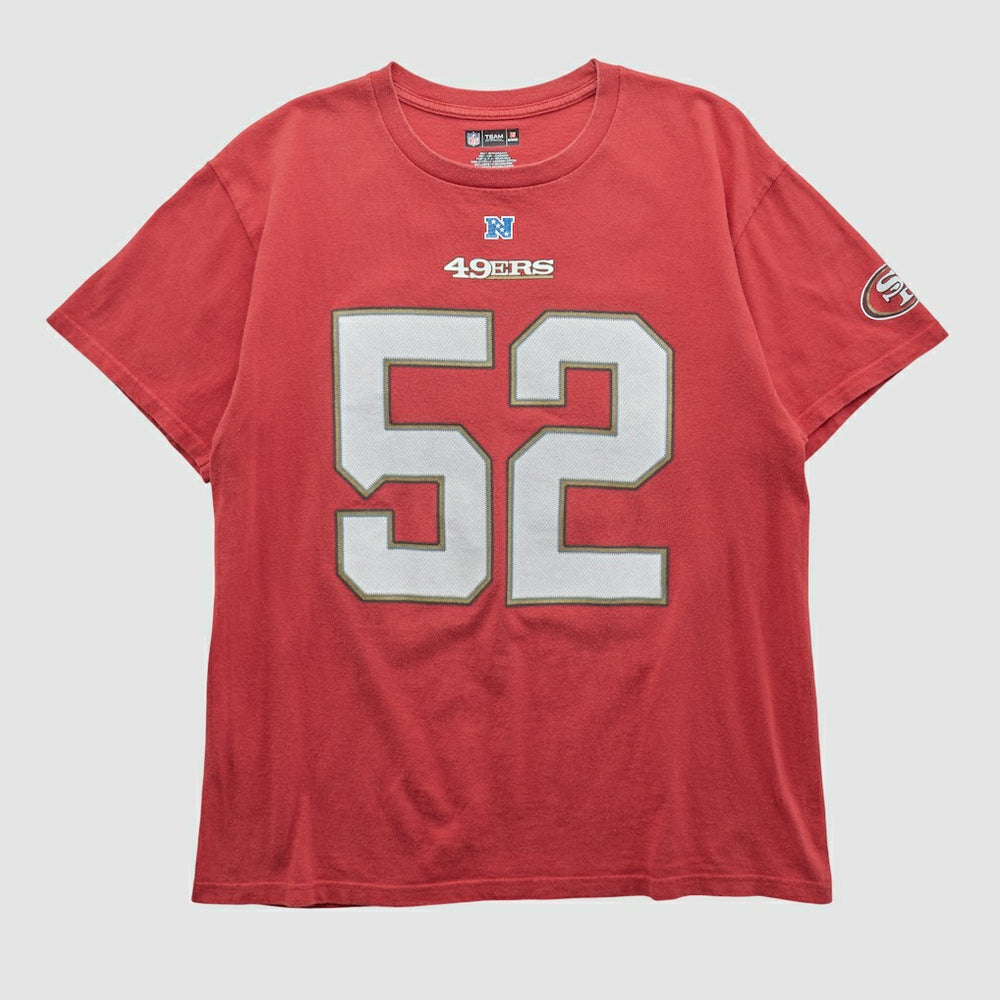 San Francisco 49ers NFL 2010s T-shirt - Red Vintage - Fanatics
