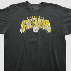 Pittsburgh Steelers Reebok 2000s T-shirt - Black Vintage - Fanatics