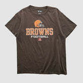 Cleveland Browns NFL 2010s T-shirt - Brown Vintage - Fanatics
