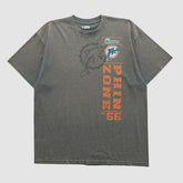 Miami Dolphins NFL 2010s T-shirt - Dark Heather Gray Vintage - Fanatics