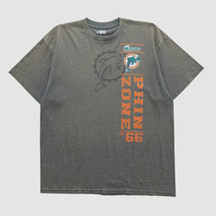 Miami Dolphins NFL 2010s T-shirt - Dark Heather Gray Vintage - Fanatics