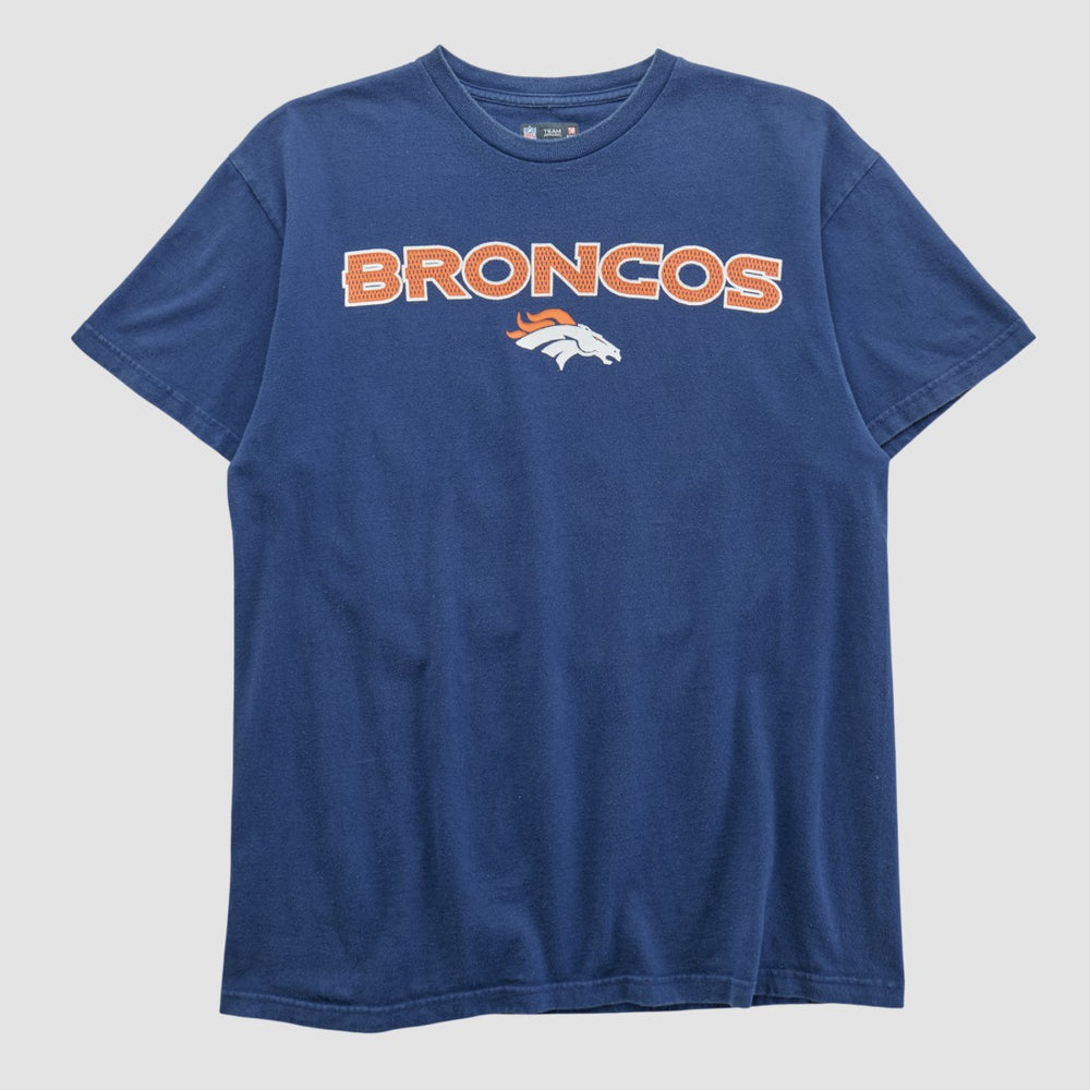 Denver Broncos NFL 2010s T-shirt - Navy Vintage - Fanatics