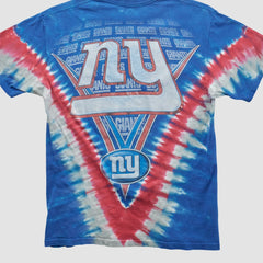 New York Giants Majestic 2000s T-shirt - Blue Vintage - Fanatics