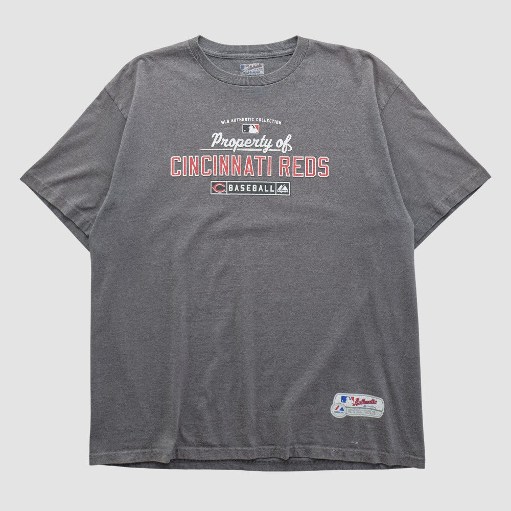 Cincinnati Reds Majestic 2000s T-shirt Sale