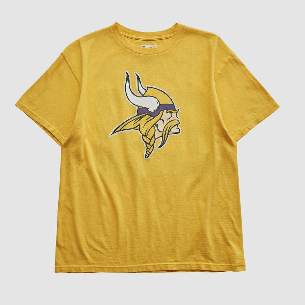 Minnesota Vikings NFL 2000s T-shirt - Yellow Vintage - Fanatics