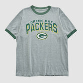 Green Bay Packers Reebok 2000s T-shirt - Heather Gray Vintage - Fanatics