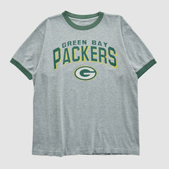 Green Bay Packers Reebok 2000s T-shirt - Heather Gray Vintage - Fanatics