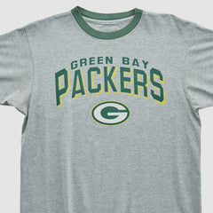 Green Bay Packers Reebok 2000s T-shirt - Heather Gray Vintage - Fanatics