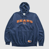 Chicago Bears NFL 2010s Hooded Pullover Sweatshirt - Navy Vintage - Fanatics
