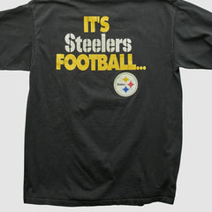 Pittsburgh Steelers NFL 2000s T-shirt - Black Vintage - Fanatics