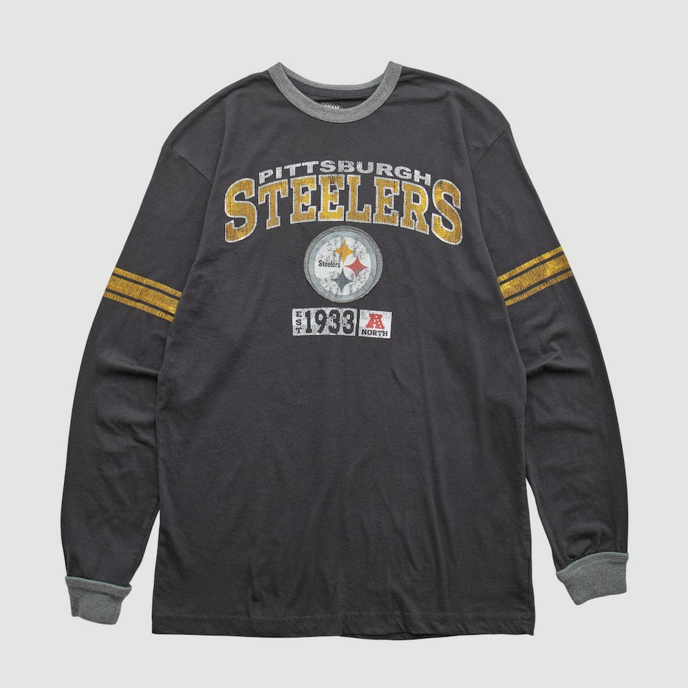 Pittsburgh Steelers NFL 2010s Long Sleeve T-shirt - Black Vintage - Fanatics