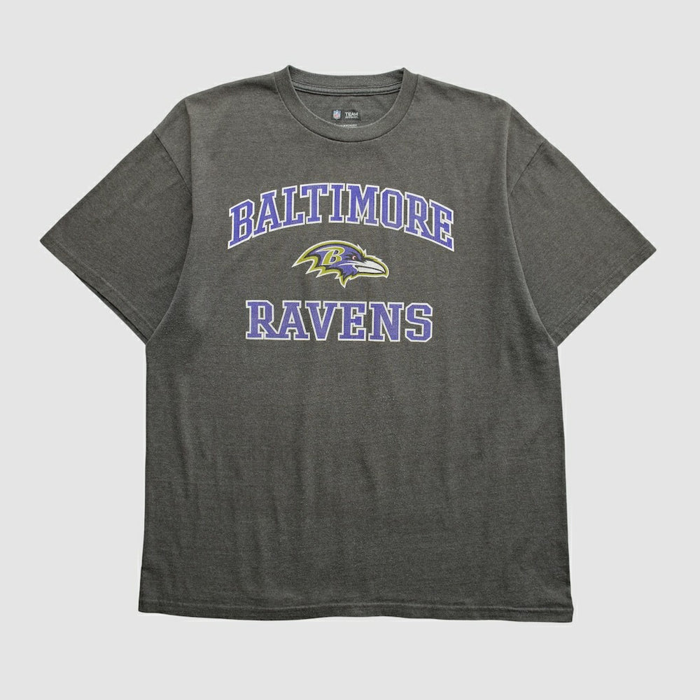 Baltimore Ravens NFL 2010s T-shirt - Dark Heather Gray Vintage - Fanatics