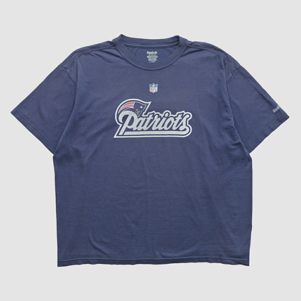 New England Patriots Reebok 2000s T-shirt - Navy Vintage - Fanatics