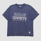 Dallas Cowboys Reebok 2000s T-shirt - Navy Vintage - Fanatics