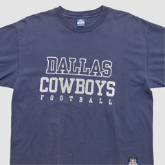 Dallas Cowboys Reebok 2000s T-shirt - Navy Vintage - Fanatics