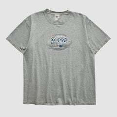 New England Patriots NFL 2000s T-shirt - Heather Gray Vintage - Fanatics