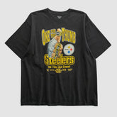 Pittsburgh Steelers Reebok 2006 T-shirt - Black Vintage - Fanatics