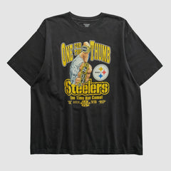 Pittsburgh Steelers Reebok 2006 T-shirt - Black Vintage - Fanatics