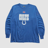 Indianapolis Colts NFL 2010s Long Sleeve T-shirt - Blue Vintage - Fanatics
