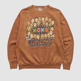 Denver Broncos Delta 1998 Pullover Sweatshirt - Clay Vintage - Fanatics