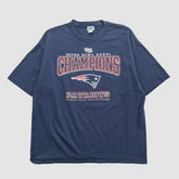 New England Patriots Lee Apparel 2002 T-shirt - Navy Vintage - Fanatics