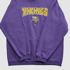 Minnesota Vikings NFL 2000s Hooded Pullover Sweatshirt - Purple Vintage - Fanatics