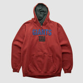 New York Giants Reebok 2000s Hooded Pullover Sweatshirt - Red Vintage - Fanatics