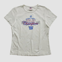 Super Bowl XLII NFL 2008 T-shirt - White Vintage - Fanatics