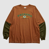 Green Bay Packers NFL 2000s Long Sleeve T-shirt - Clay Vintage - Fanatics