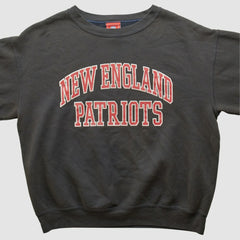 New England Patriots NFL 2000s Pullover Sweatshirt - Black Vintage - Fanatics