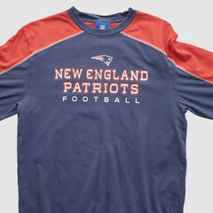 New England Patriots NFL 2000s Long Sleeve T-shirt - Navy Vintage - Fanatics