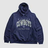 Dallas Cowboys 2010s Hooded Pullover Sweatshirt - Navy Vintage - Fanatics