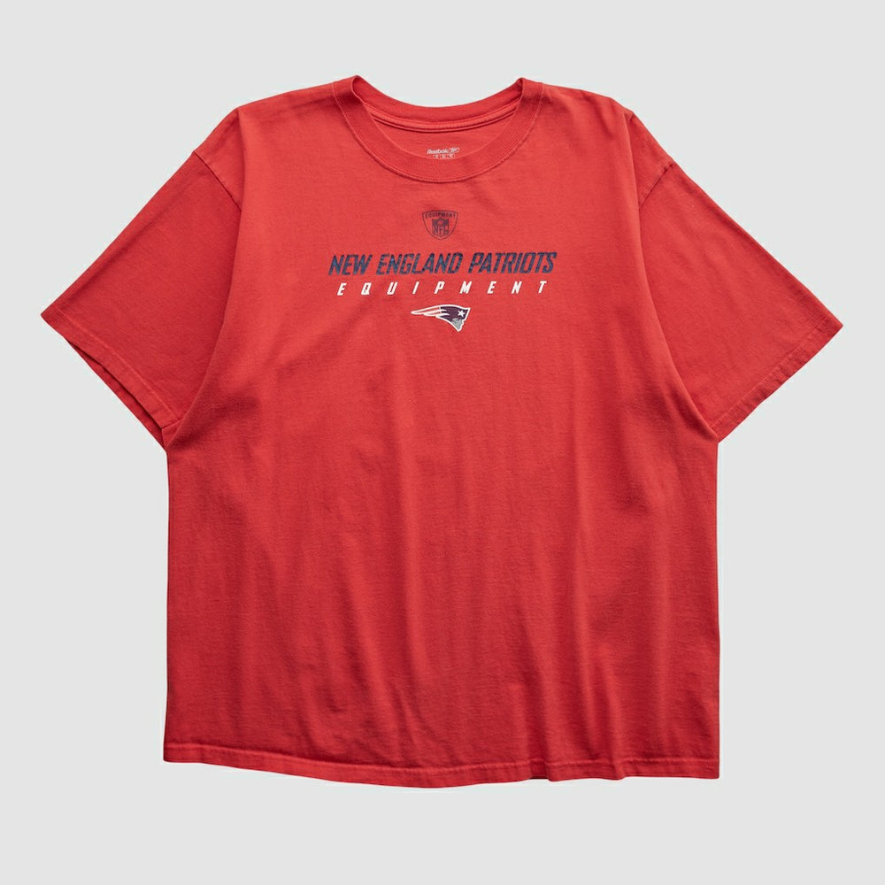 New England Patriots Reebok 2000s T-shirt - Red Vintage - Fanatics