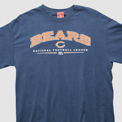 Chicago Bears NFL 2000s Long Sleeve T-shirt - Navy Vintage - Fanatics