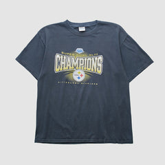 Pittsburgh Steelers Gildan 2009 T-shirt - Black Vintage - Fanatics