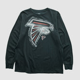 Atlanta Falcons NFL 2010s Long Sleeve T-shirt - Black Vintage - Fanatics