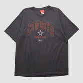 Dallas Cowboys Reebok 2000s T-shirt - Black Vintage - Fanatics