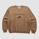 New England Patriots Jostens 90s Pullover Sweatshirt - Clay Vintage - Fanatics