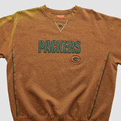 Green Bay Packers NFL 2000s Pullover Sweatshirt - Brown Vintage - Fanatics