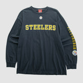 Pittsburgh Steelers NFL 2000s Long Sleeve T-shirt - Black Vintage - Fanatics