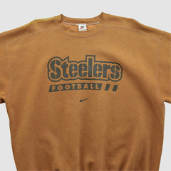Pittsburgh Steelers 90s Pullover Sweatshirt - Clay Vintage - Fanatics