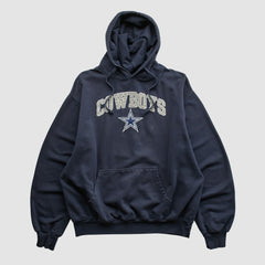 Dallas Cowboys Cowboys Authentic Apparel 2010s Hooded Pullover Sweatshirt - Navy Vintage - Fanatics