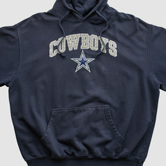 Dallas Cowboys Cowboys Authentic Apparel 2010s Hooded Pullover Sweatshirt - Navy Vintage - Fanatics