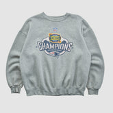 Super Bowl XXXVIII Lee Apparel 2004 Pullover Sweatshirt - Heather Gray Vintage - Fanatics